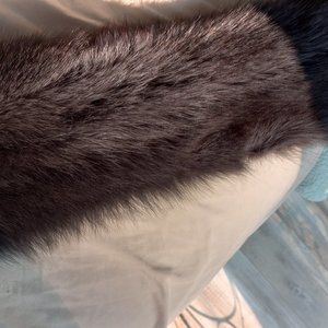 Grey fox shawl/ scarf/ wrap